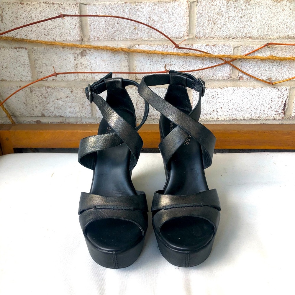 Kork-Ease Leather Wedge Sandal